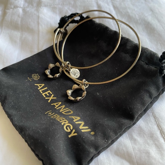 Alex and Ani Silver Crown Bracelet 👑 - Picture 9 of 10